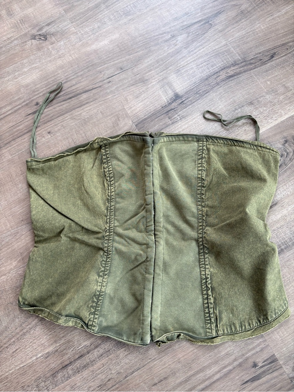 Free People Corset-Style Tube Top